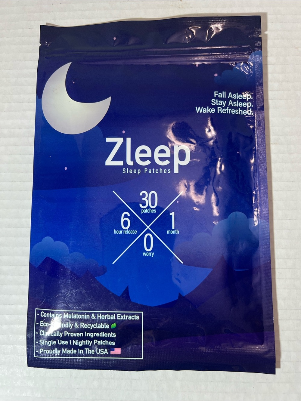 Zleep Patches - Nighttime Melatonin Patch